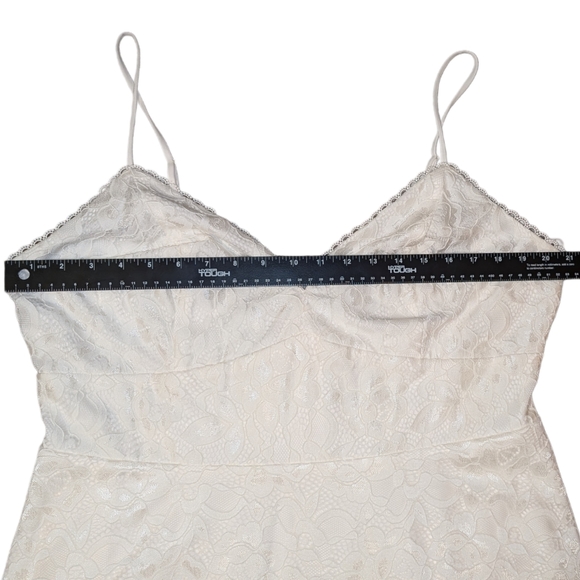 NWT David's Bridal DB Studio Hi-Low Allover Lace Wedding Dress, Plus Size 18W - Picture 12 of 14